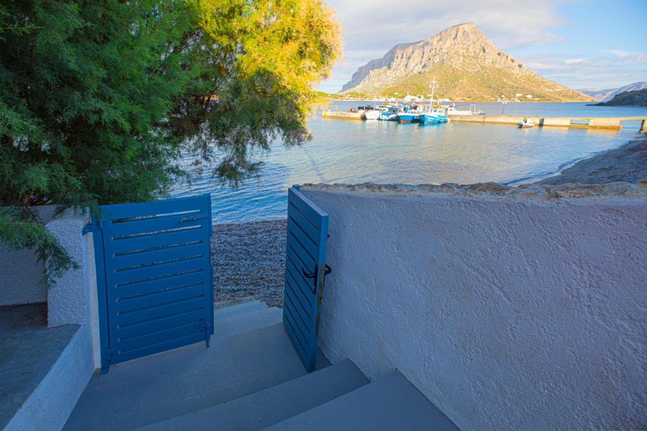Marialenas House - Stone House At Myrties Beach Kalymnos Exterior foto